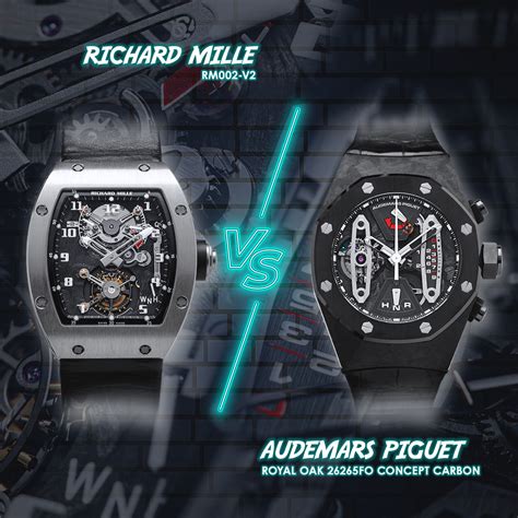 audemars piguet vs richard mille|A Look At The Watches Of The Australian Open: Richard Mille vs .